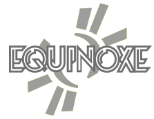 Il logo Extra per la ristorazione Equinoxe.